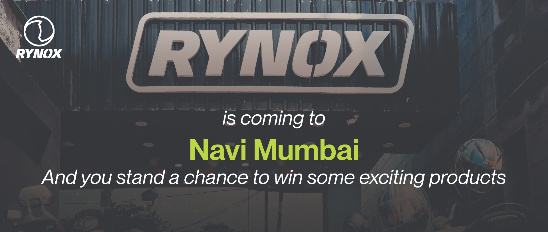 Rynox is coming to Navi Mumbai — stand a chance to win exciting products